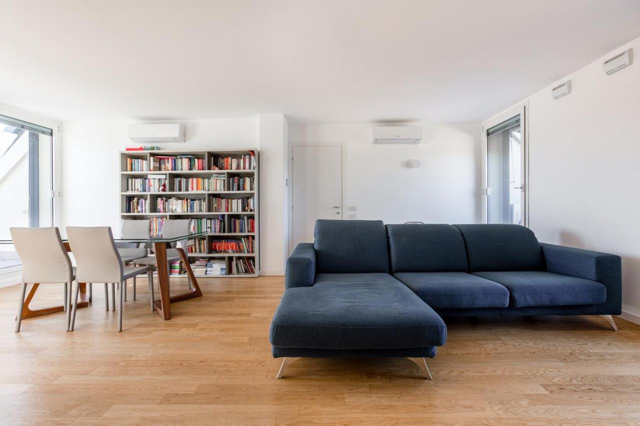 Modern Apt With Terrace, Wifi & Ac Milánó Kültér fotó